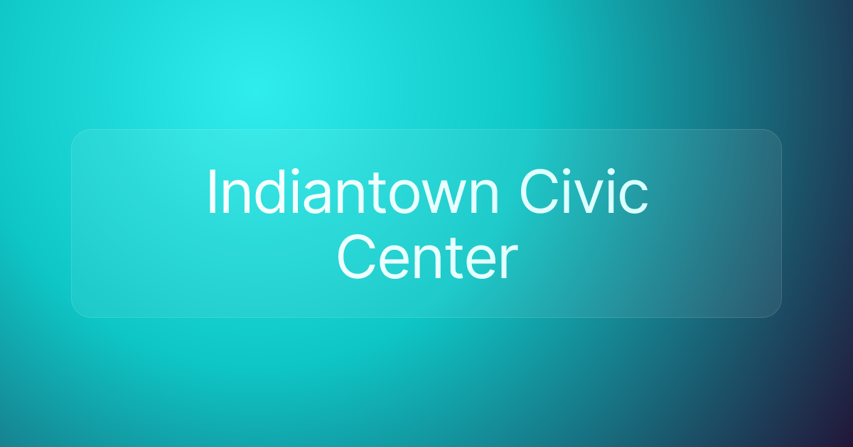 Indiantown Civic Center