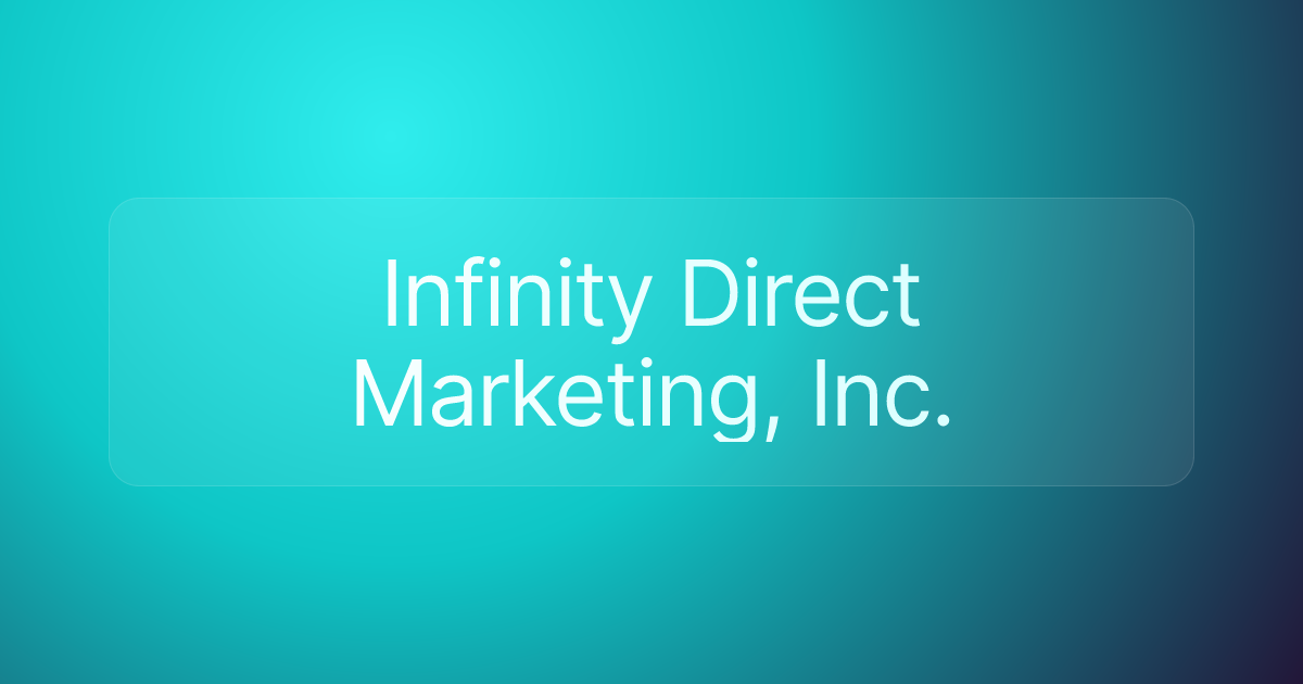 Infinity Direct Marketing, Inc.