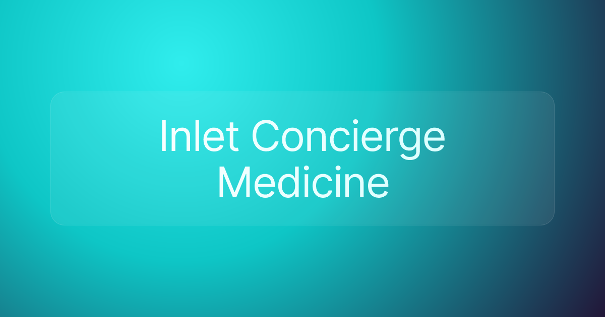 Inlet Concierge Medicine