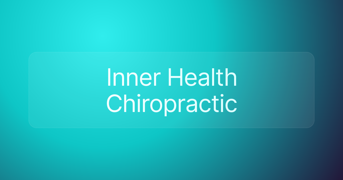 Inner Health Chiropractic