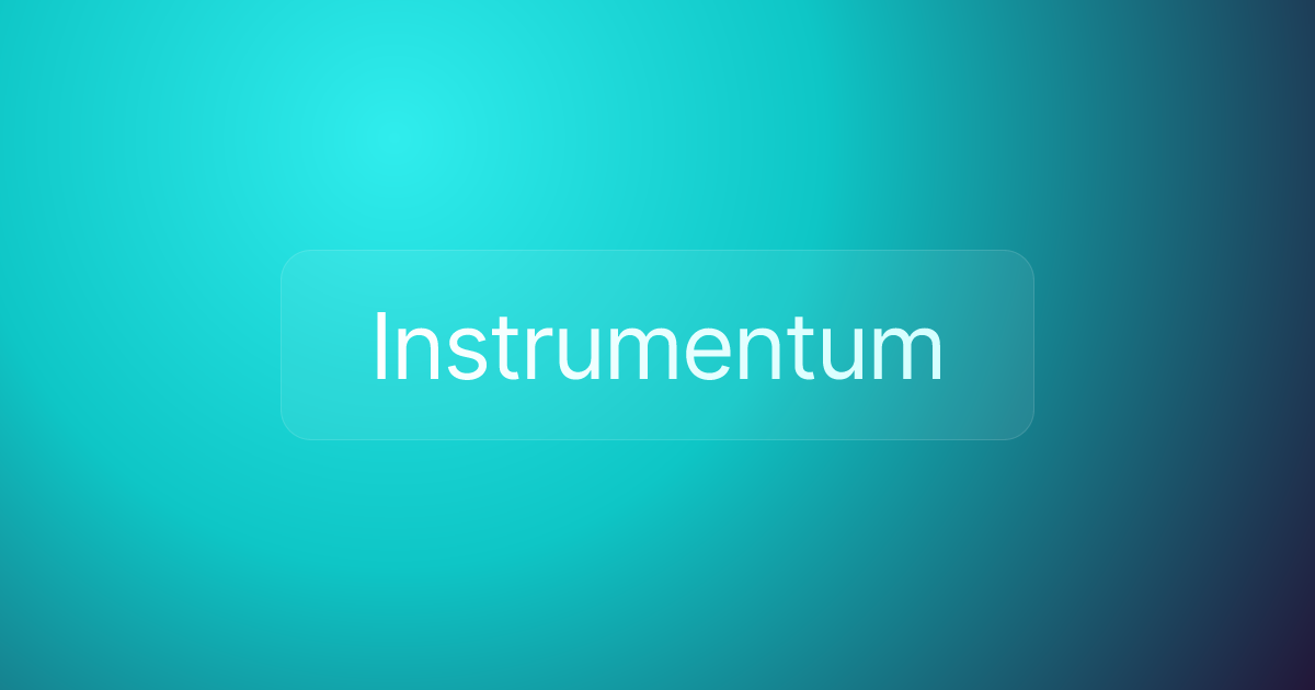 Instrumentum