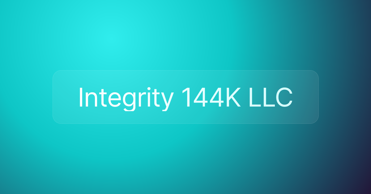 Integrity 144K LLC