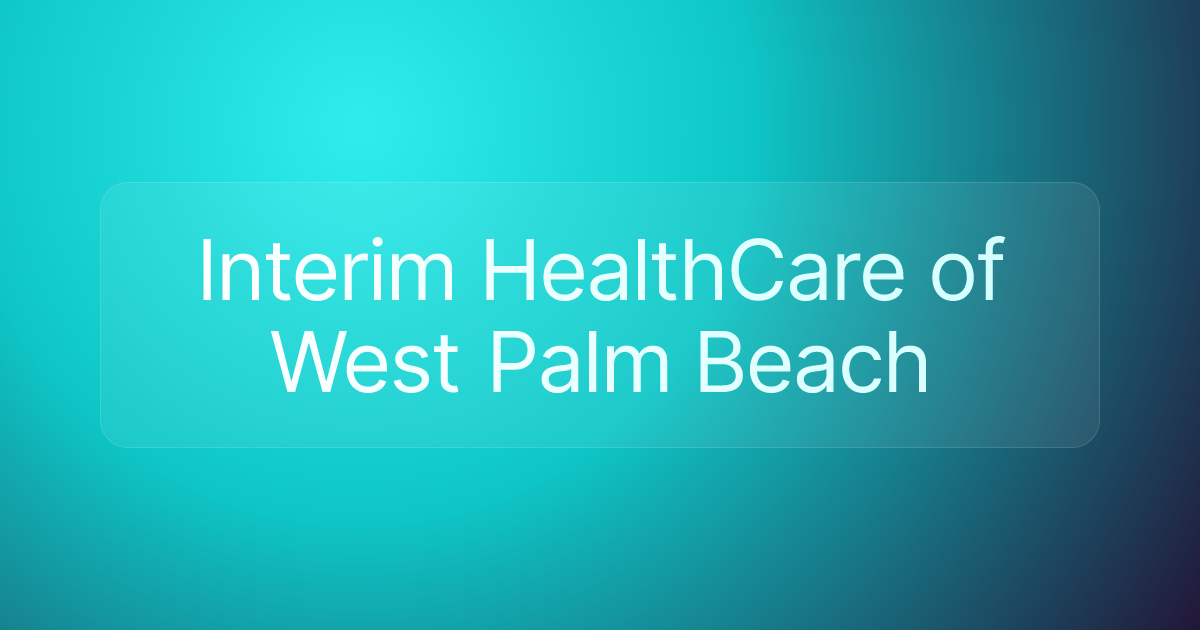 Interim HealthCare of West Palm Beach