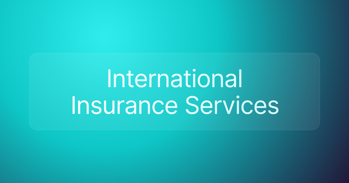 International Insurance Services