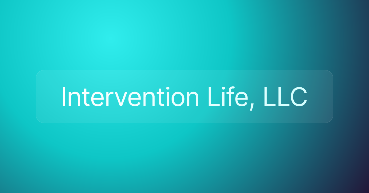 Intervention Life, LLC