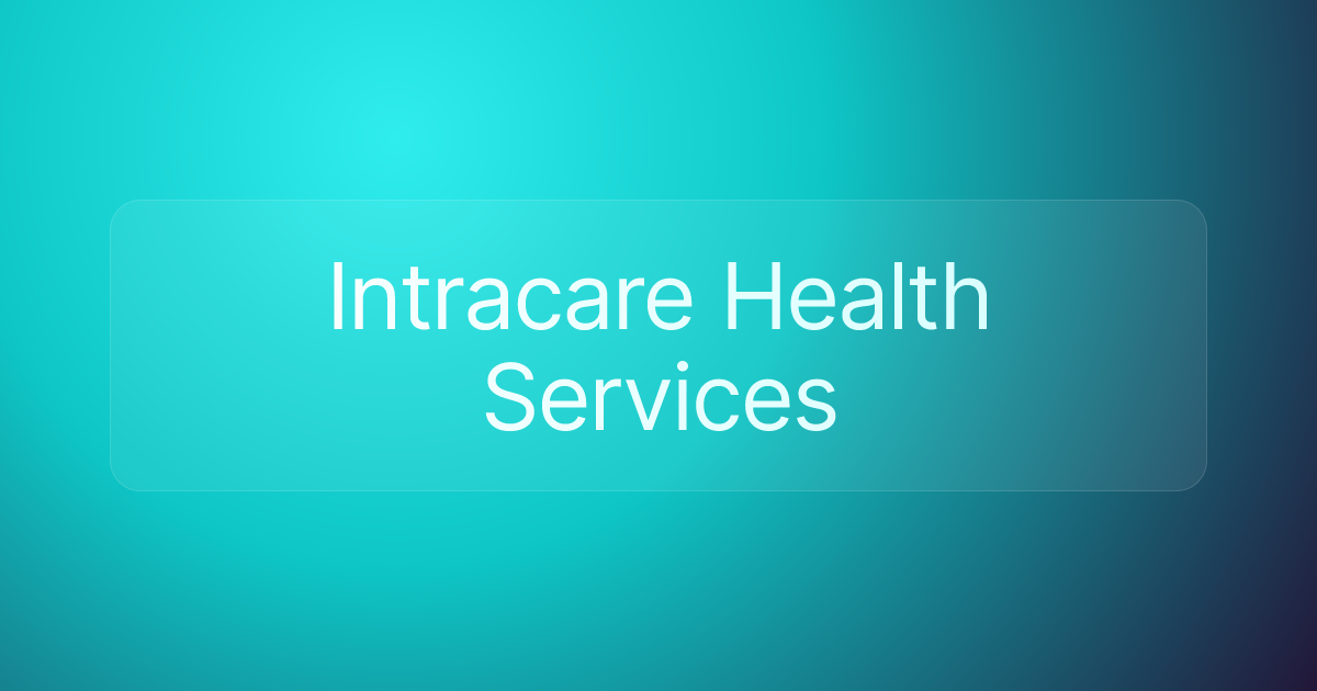 Intracare Health Services