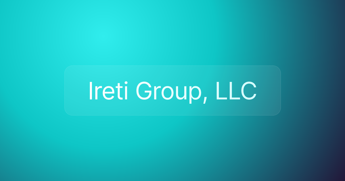 Ireti Group, LLC