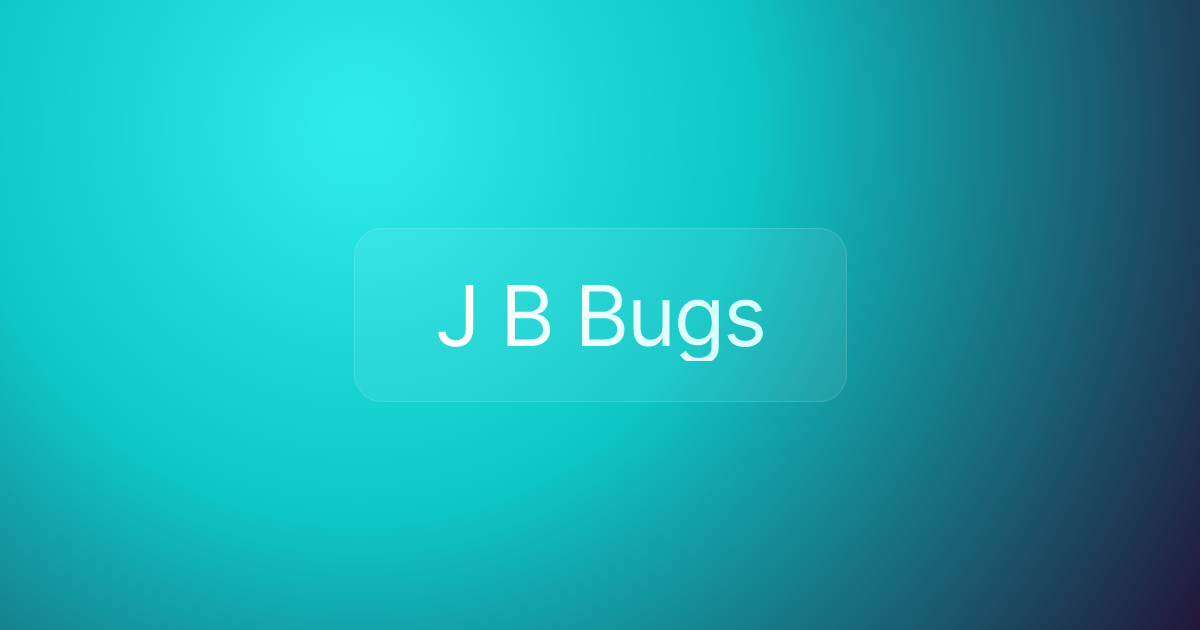 J B Bugs