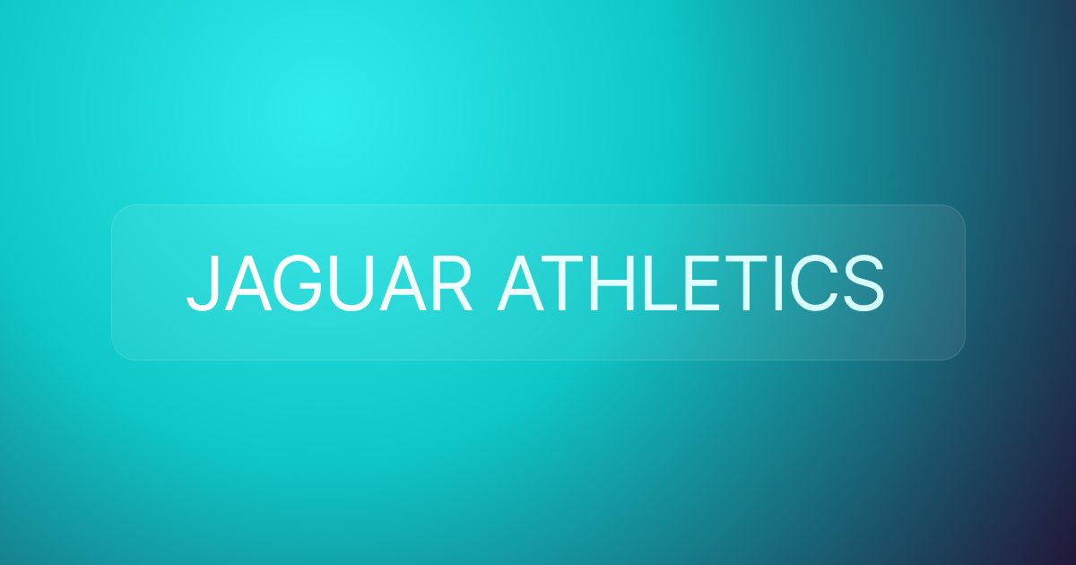JAGUAR ATHLETICS