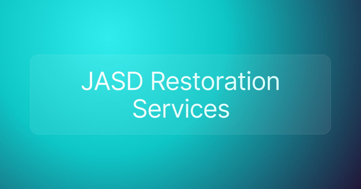 JASD Restoration Services