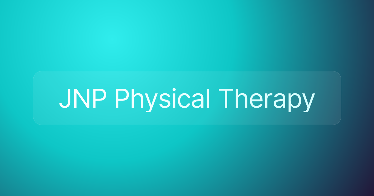 JNP Physical Therapy