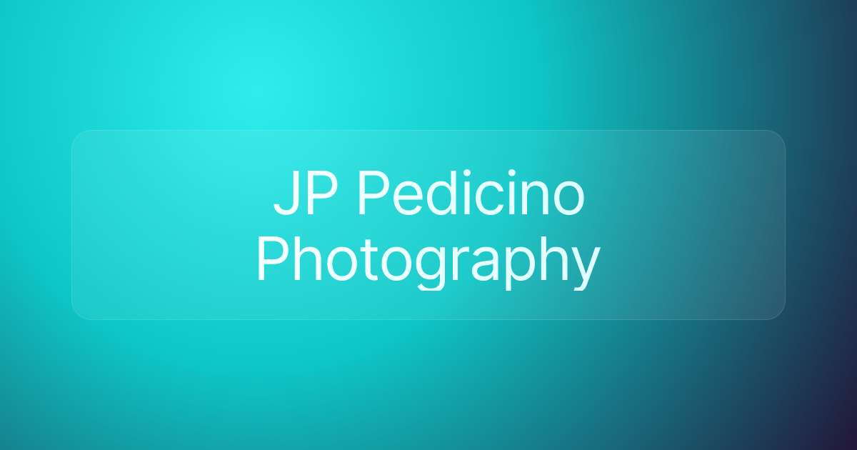 JP Pedicino Photography