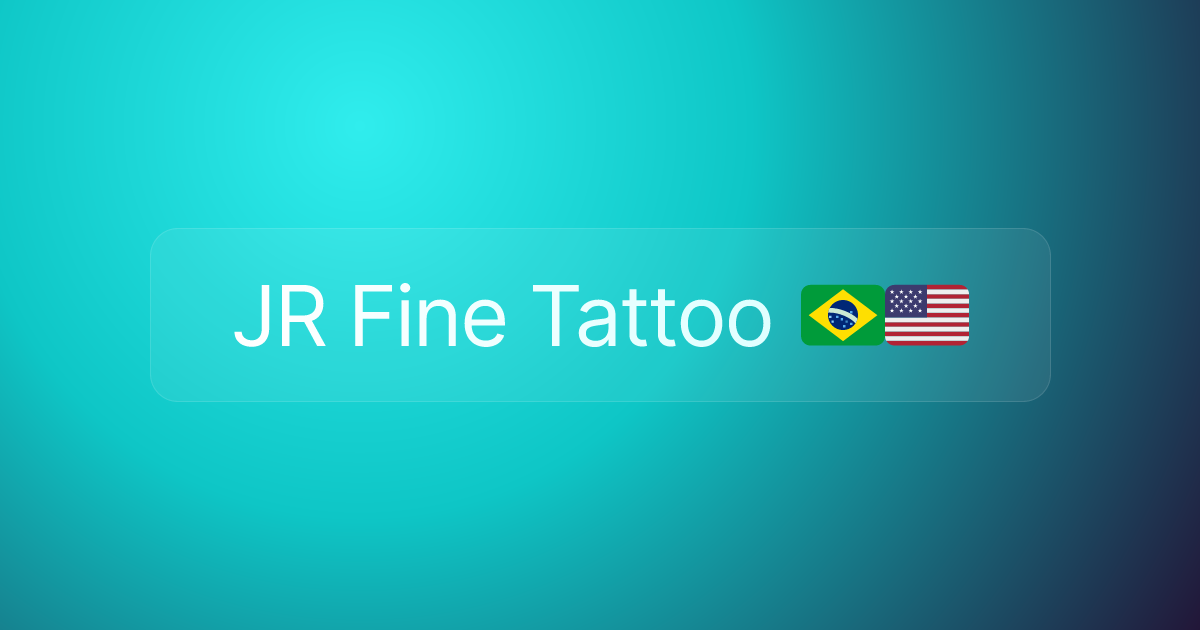 JR Fine Tattoo 🇧🇷🇺🇸