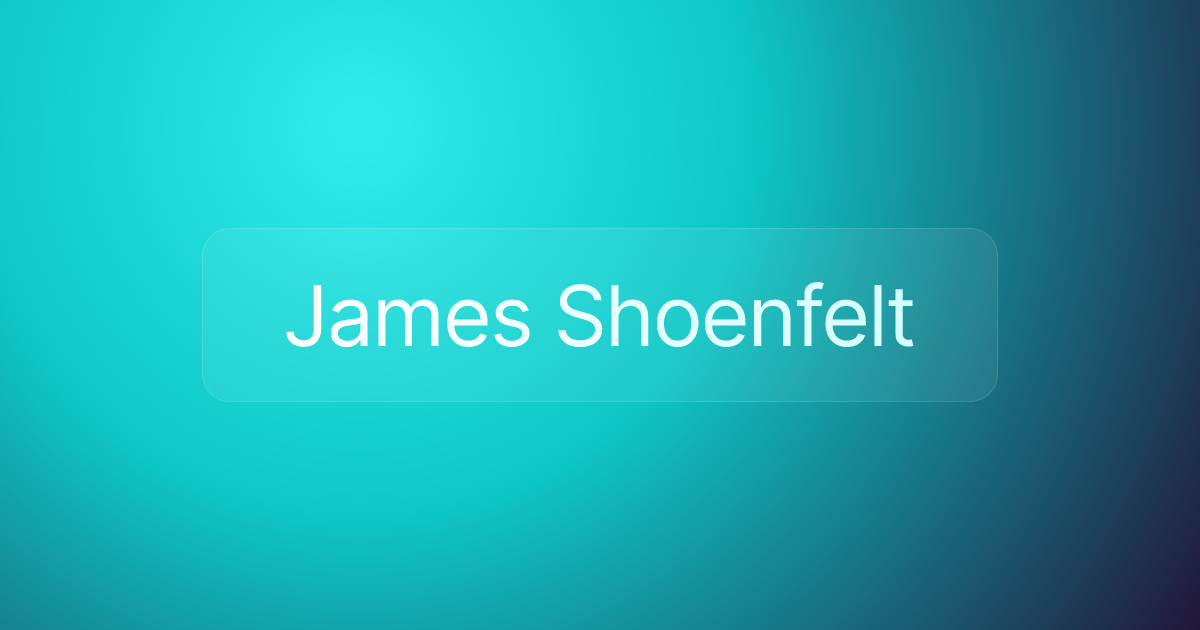 James Shoenfelt