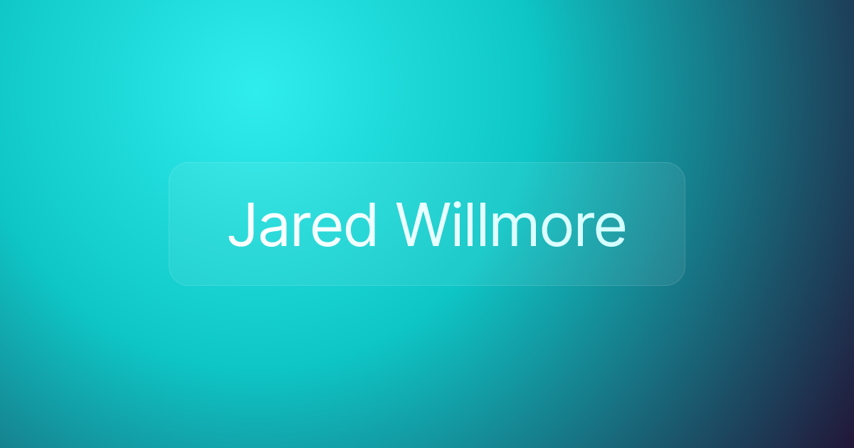 Jared Willmore