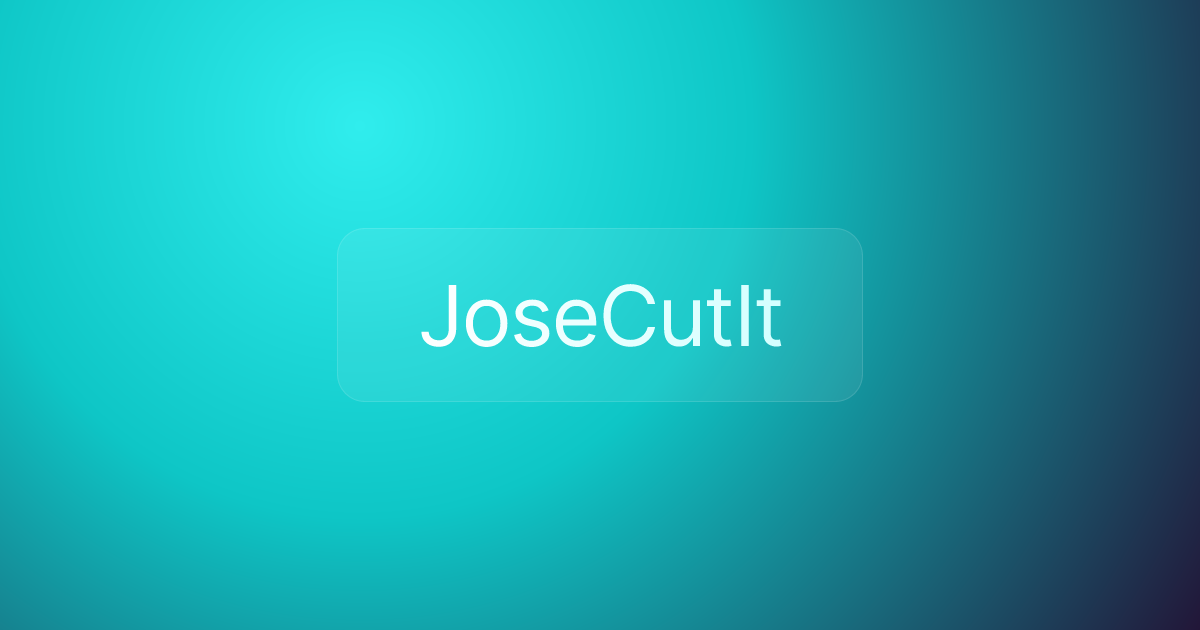 JoseCutIt