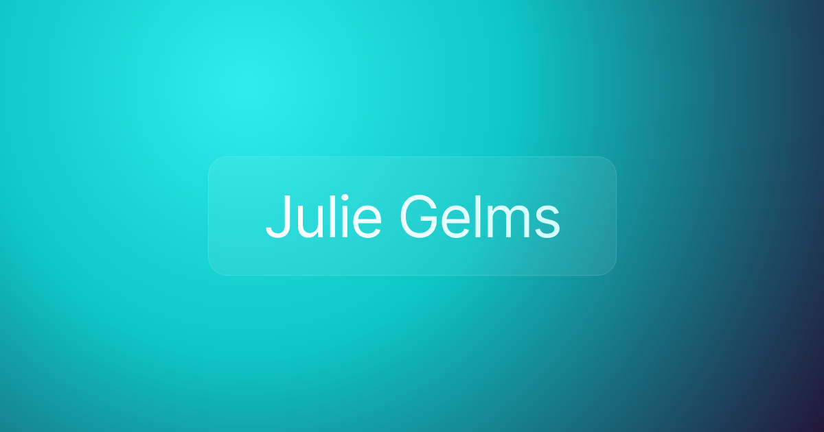 Julie Gelms