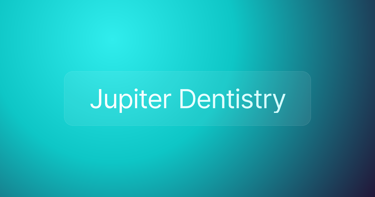 Jupiter Dentistry