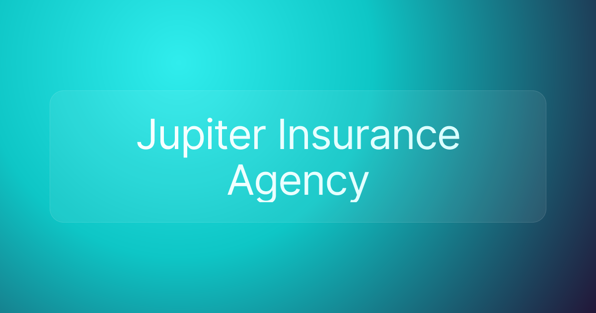 Jupiter Insurance Agency
