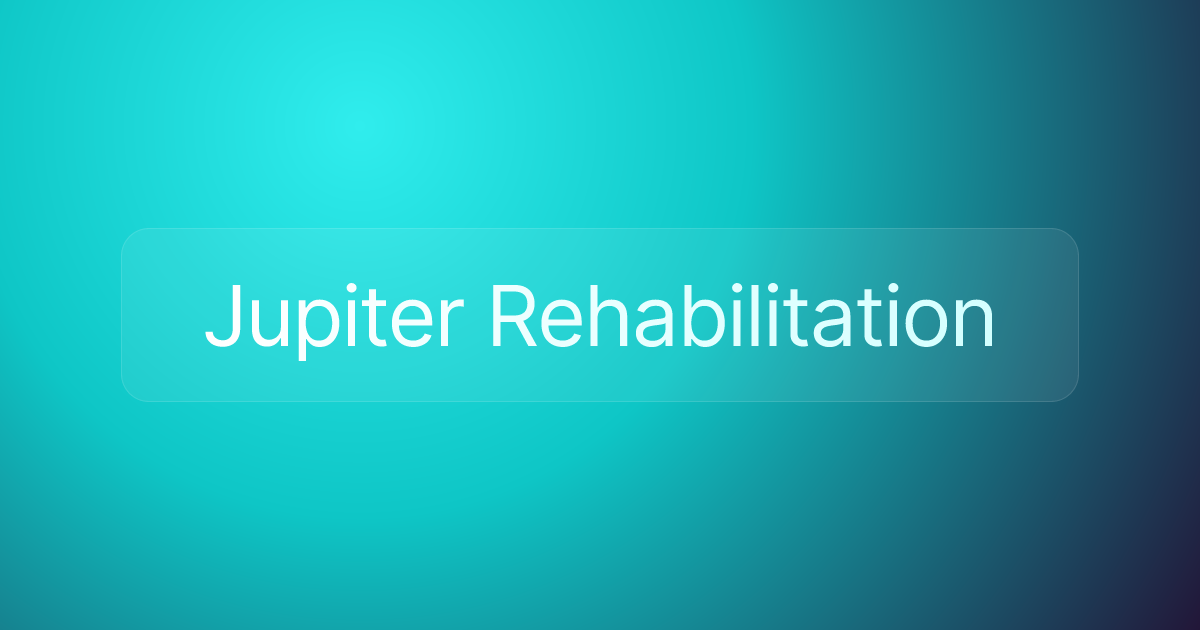 Jupiter Rehabilitation