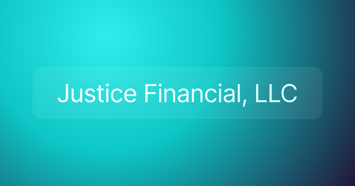 Justice Financial, LLC