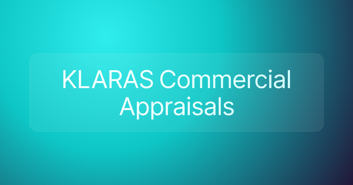 KLARAS Commercial Appraisals