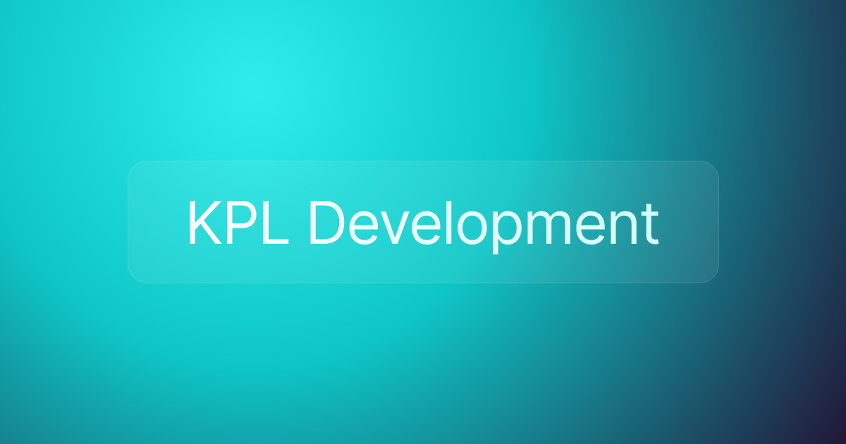 KPL Development