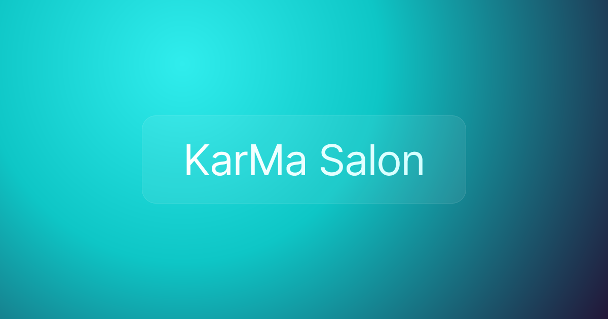 KarMa Salon