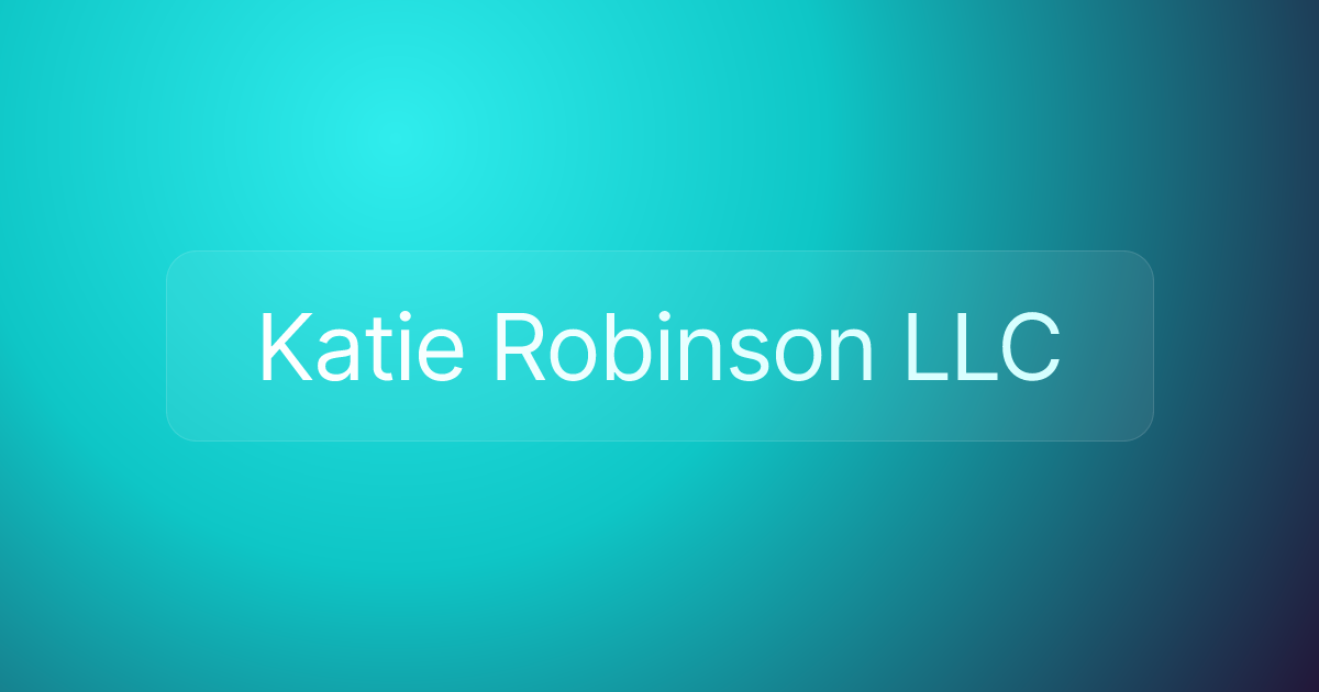 Katie Robinson LLC