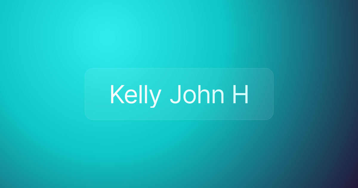 Kelly John H