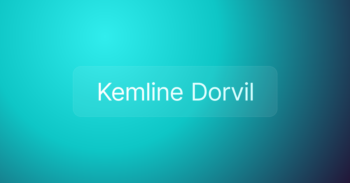 Kemline Dorvil