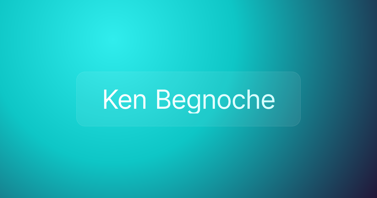 Ken Begnoche