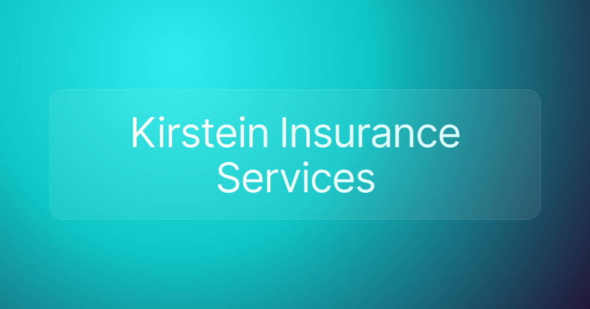 Kirstein Insurance Services