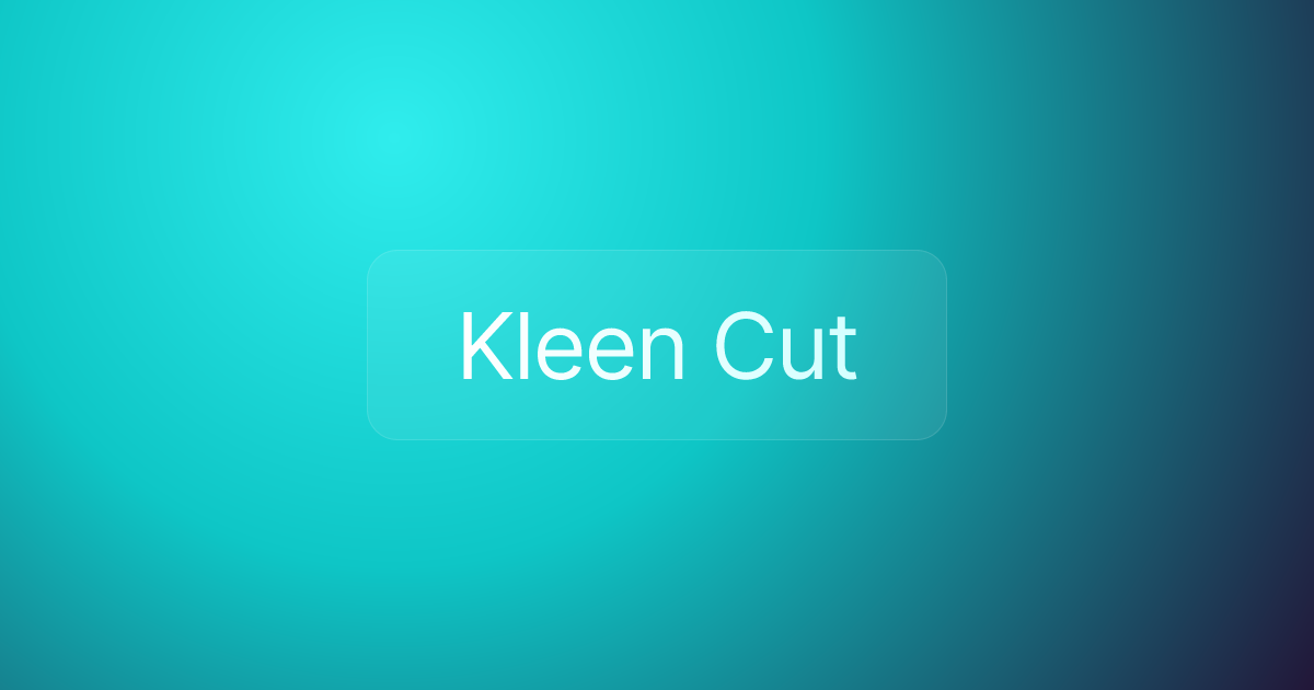 Kleen Cut