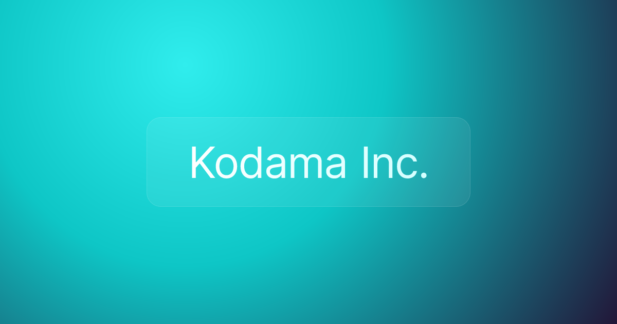 Kodama Inc.