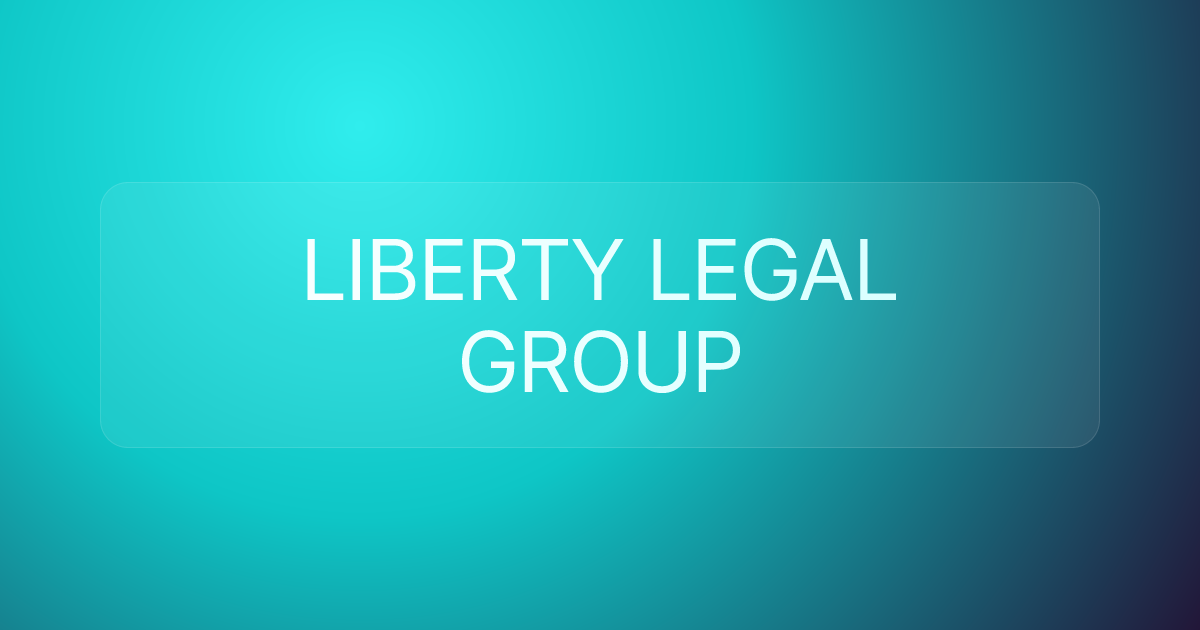 LIBERTY LEGAL GROUP