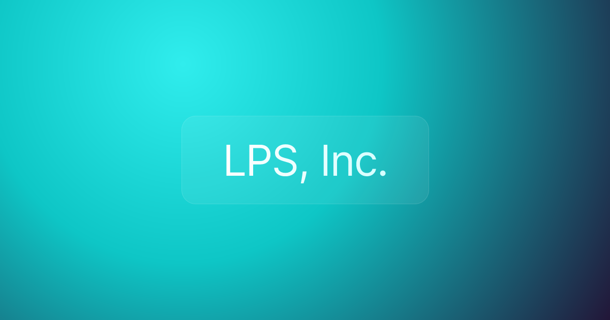 LPS, Inc.