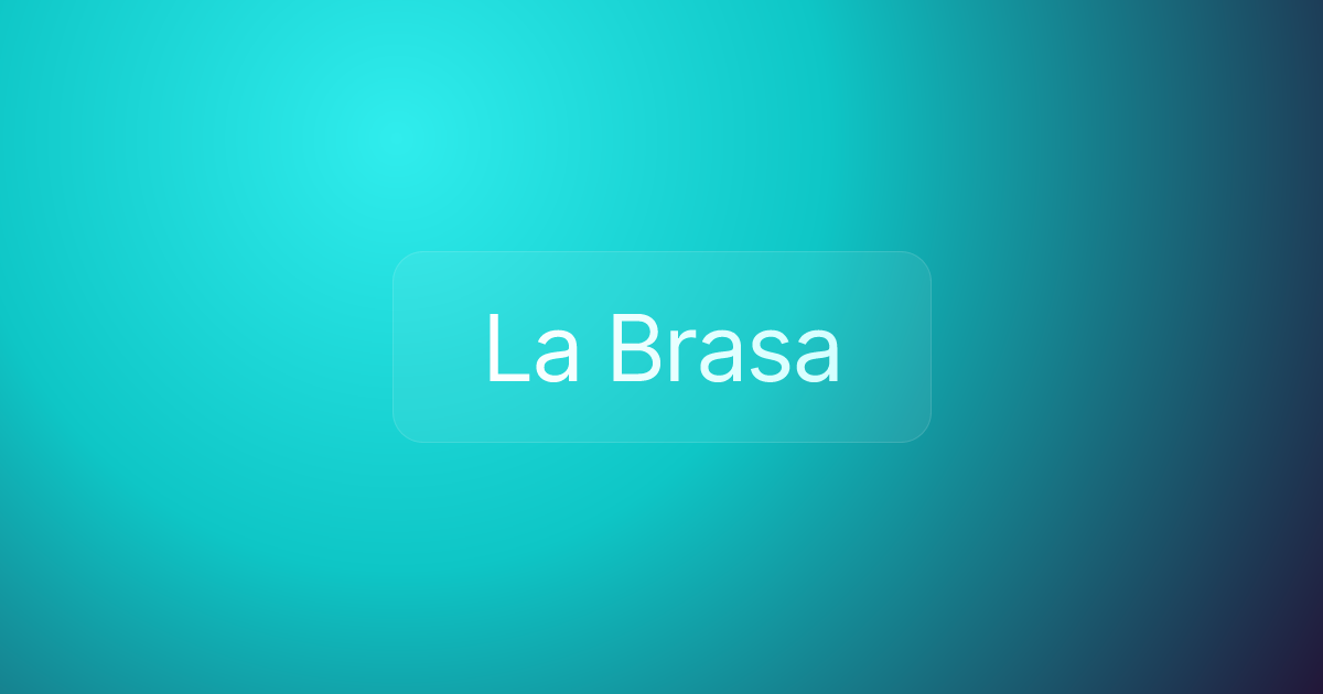 La Brasa