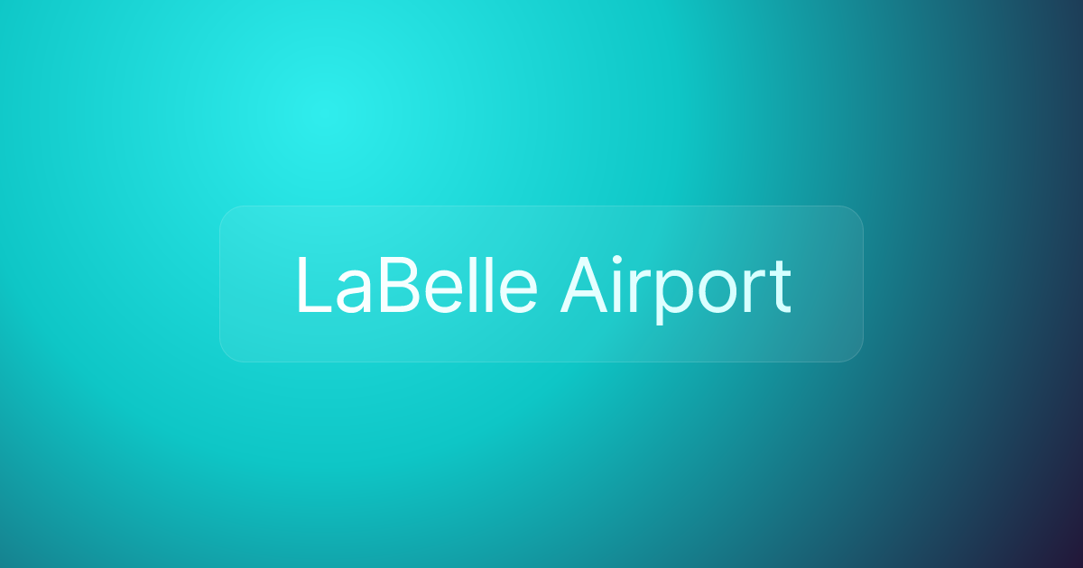 LaBelle Airport