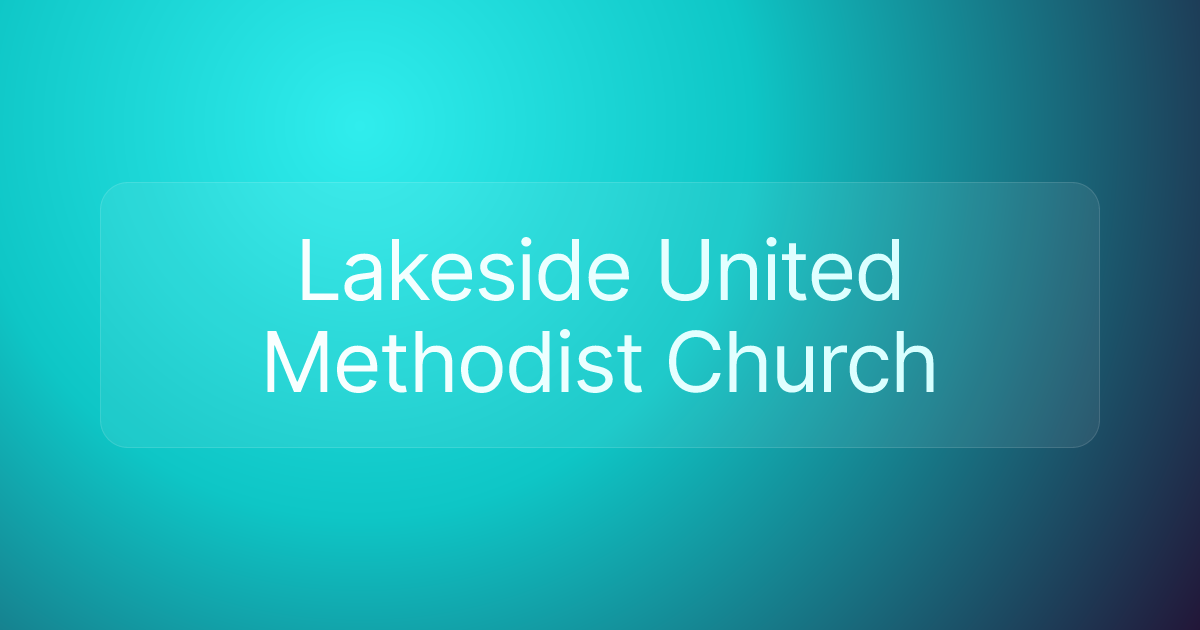 Lakeside United Methodist Church