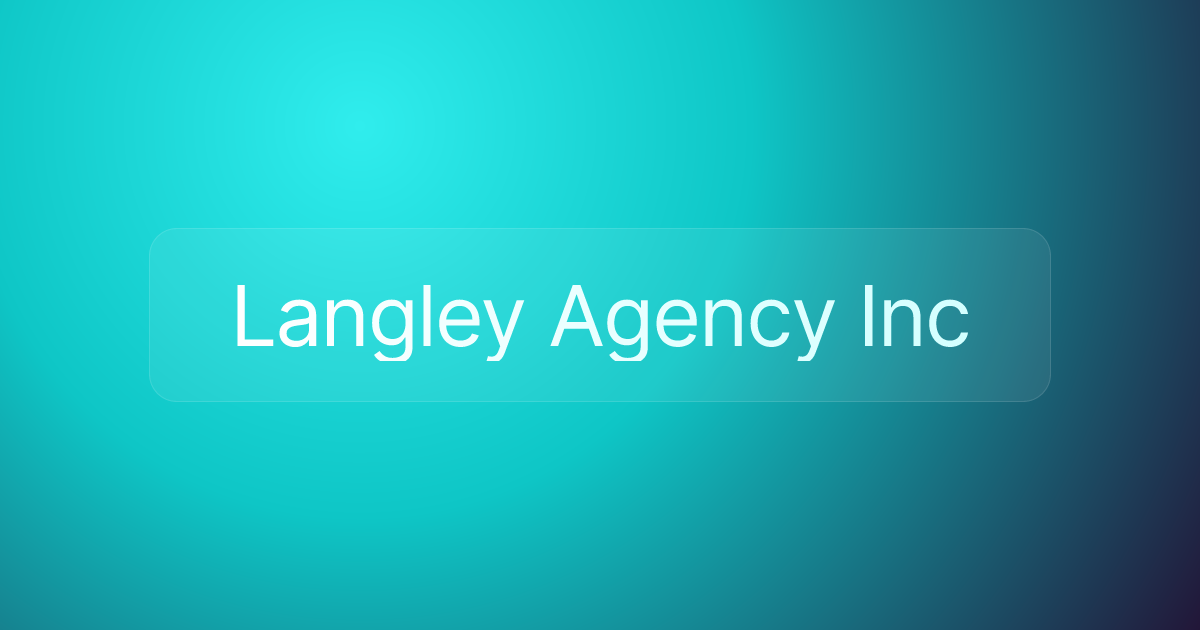 Langley Agency Inc