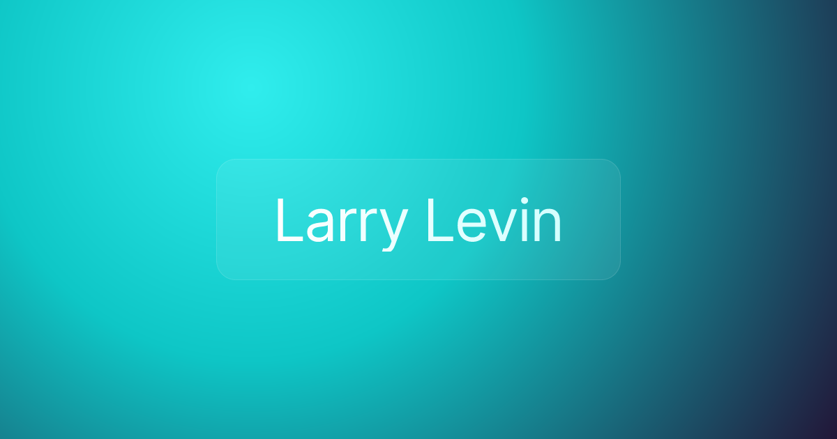 Larry Levin