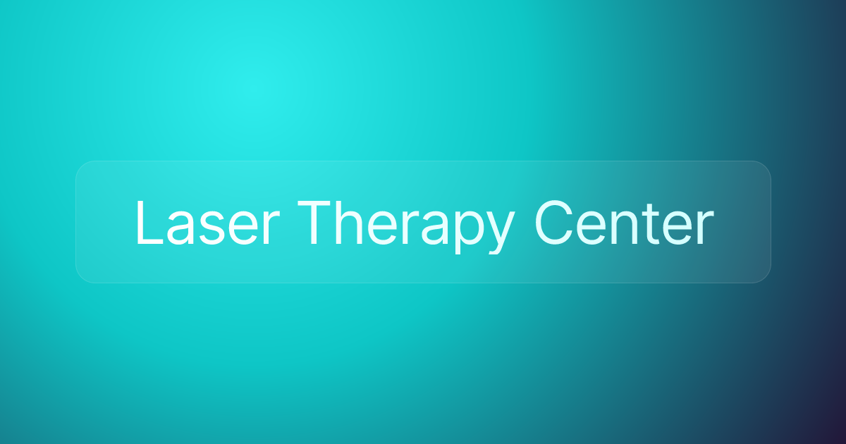 Laser Therapy Center