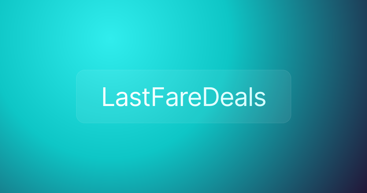 LastFareDeals