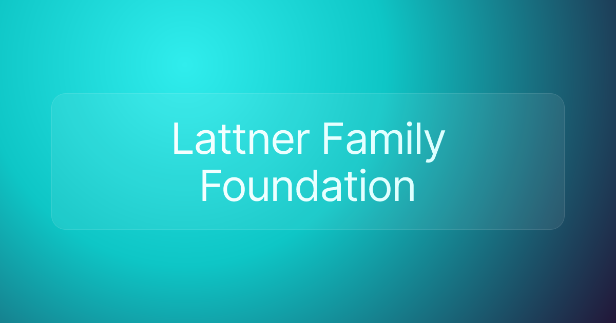 Lattner Family Foundation