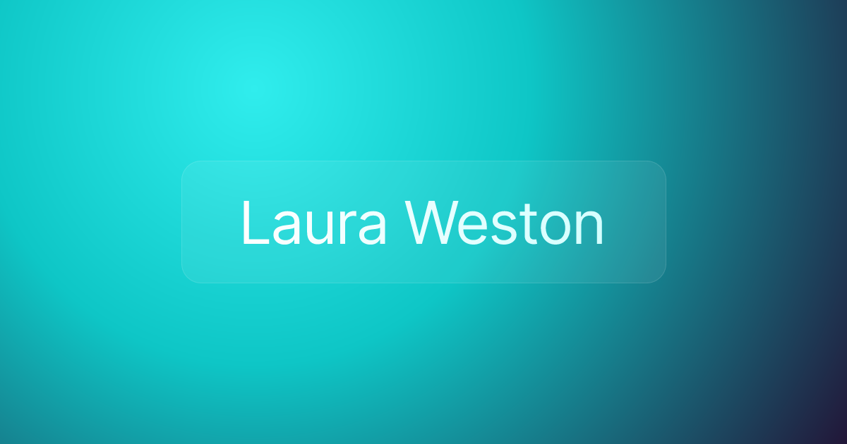 Laura Weston