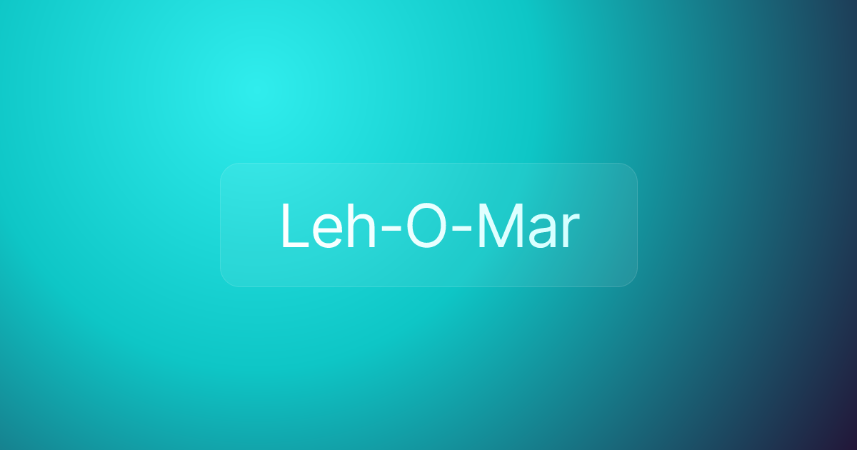 Leh-O-Mar