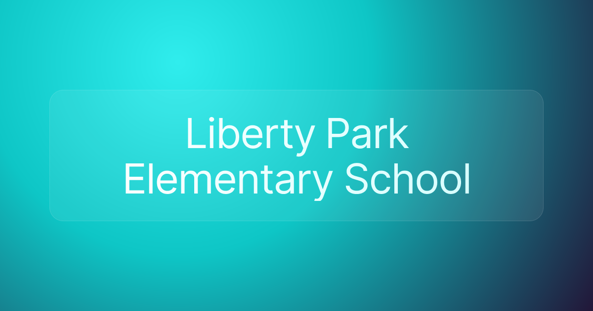 Liberty Park Elementary School