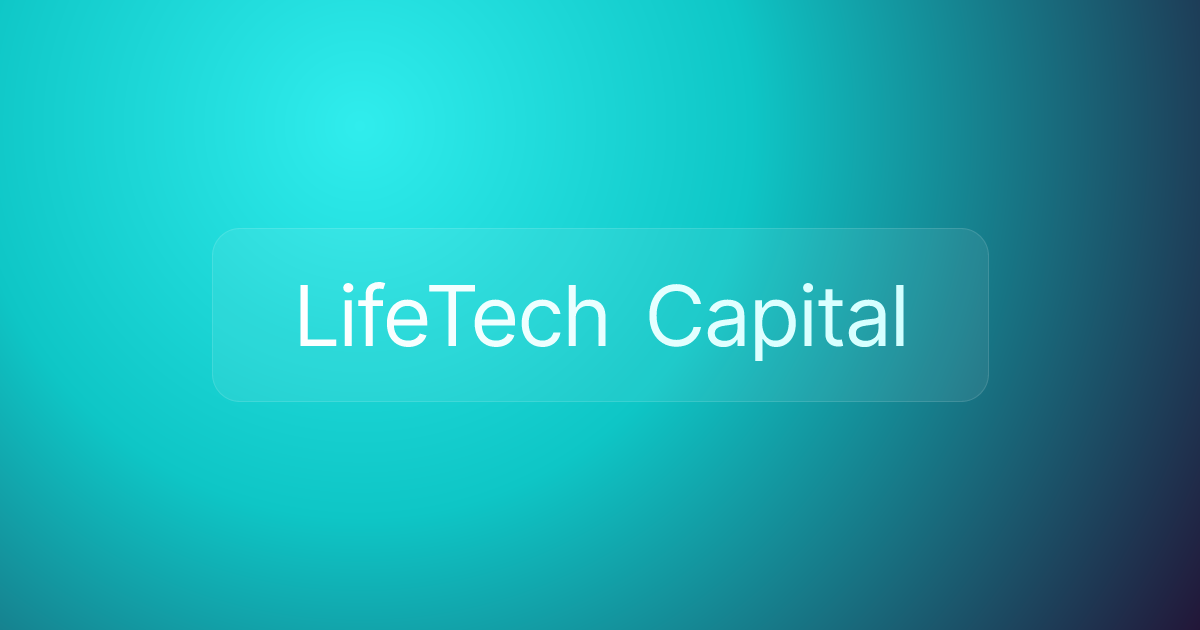 LifeTech Capital