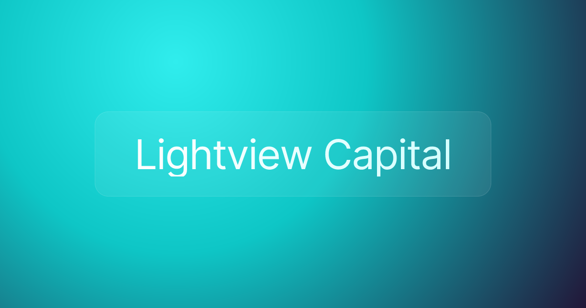 Lightview Capital